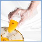 Food Handling Transparent PE Disposable Gloves Chemical Resistance