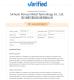 Sichuan Porous Metal Technology Co., Ltd. Certifications
