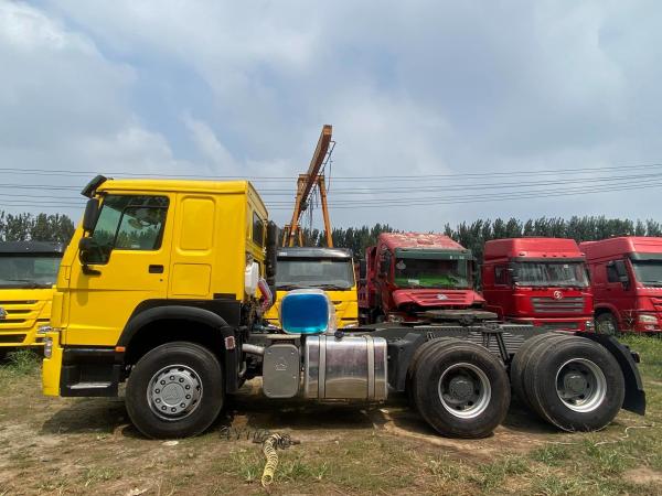 Used HOWO 375hp Tractor Truck 6*4 Second Hand Howo Tractor Head With Good