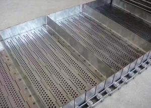 China 304 /316 / 316L Stainless Steel Chain Mesh Conveyor Belt Support Customized factory