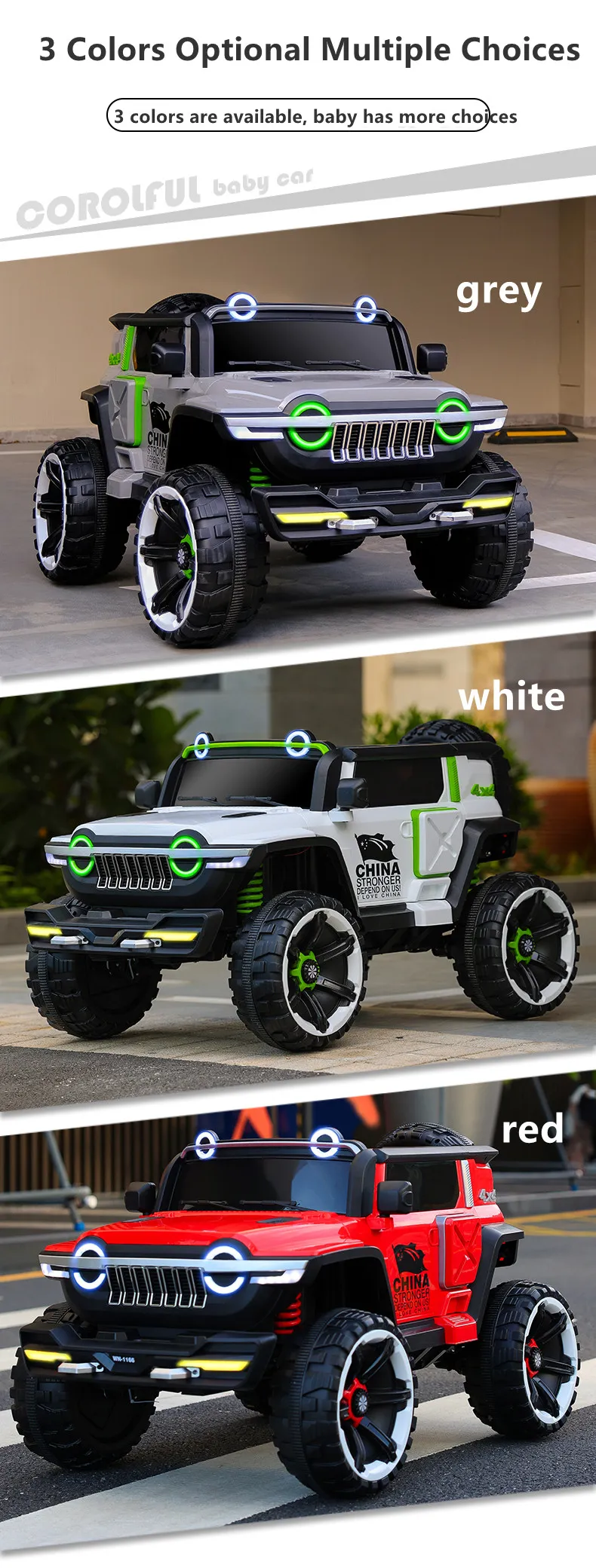 Remote Control 12V14 Off-Road Ride On Electric Cars for Kids Manufacturers