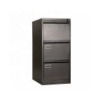 Waterproof Powder Coated Steel 3 Drawer Filing Cabinet