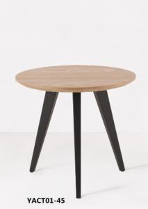 China Furniture Wholesale wood table lesiure table in carteen (YACT01-45) factory