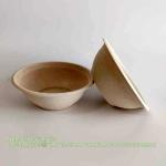 Disposable Bagasse Food Box To Go Lunch Paper Bowl 22 OZ Heavy Duty Bagasse
