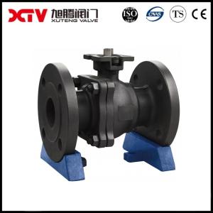 China Stainless Steel High Platform Flanged Floating Ball Valve 600LB for Chemical Industry factory