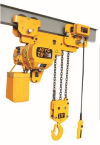 China Low Headroom Electric Chain Hoist Customized Request For Lifting Goods factory