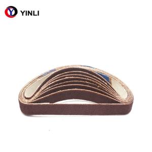 China 400 Grit 450mm Aluminum Oxide Sanding Belt Abrasive For Metal factory