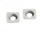Square Carbide Indexable Inserts For Planer Machine 15x15x2.5-30°R50