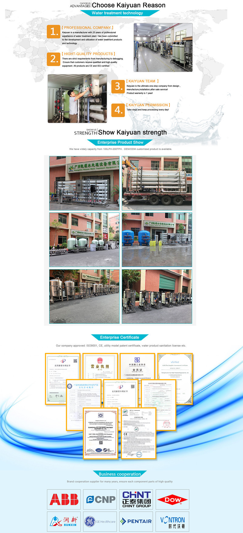 500LPH Salt Seawater Desalination System Reverse Osmosis Drinking Water Filter Treatment RO Plant