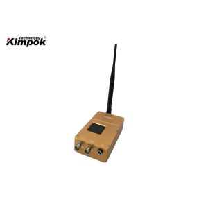 China 8 Channels Analog Wireless Video Transmitter And Receiver 1200Mhz factory