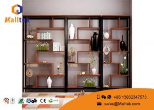 China Industrial Wooden Retail Display Shelves Wood Frame Modern Design For Book Display factory