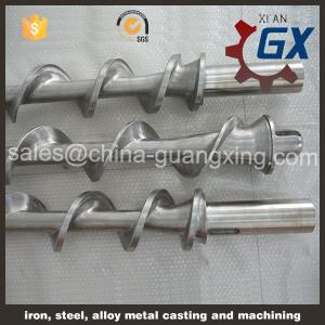 China Extruder single screw barrel for pp pe extrusion machine factory