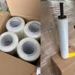 50cm Width 350m Length pe stretch wrap film For Carton Box Wrapping Packaging