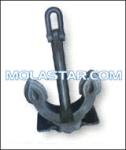 ABS Approval Marine Stockless Steel Gruson Anchor Marine Ship Gruson Anchor