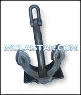 China Molastar Stockless Steel Anchor For Sale Gruson Anchor Marine Ship Gruson Anchor Stockless Anchor For Marine factory