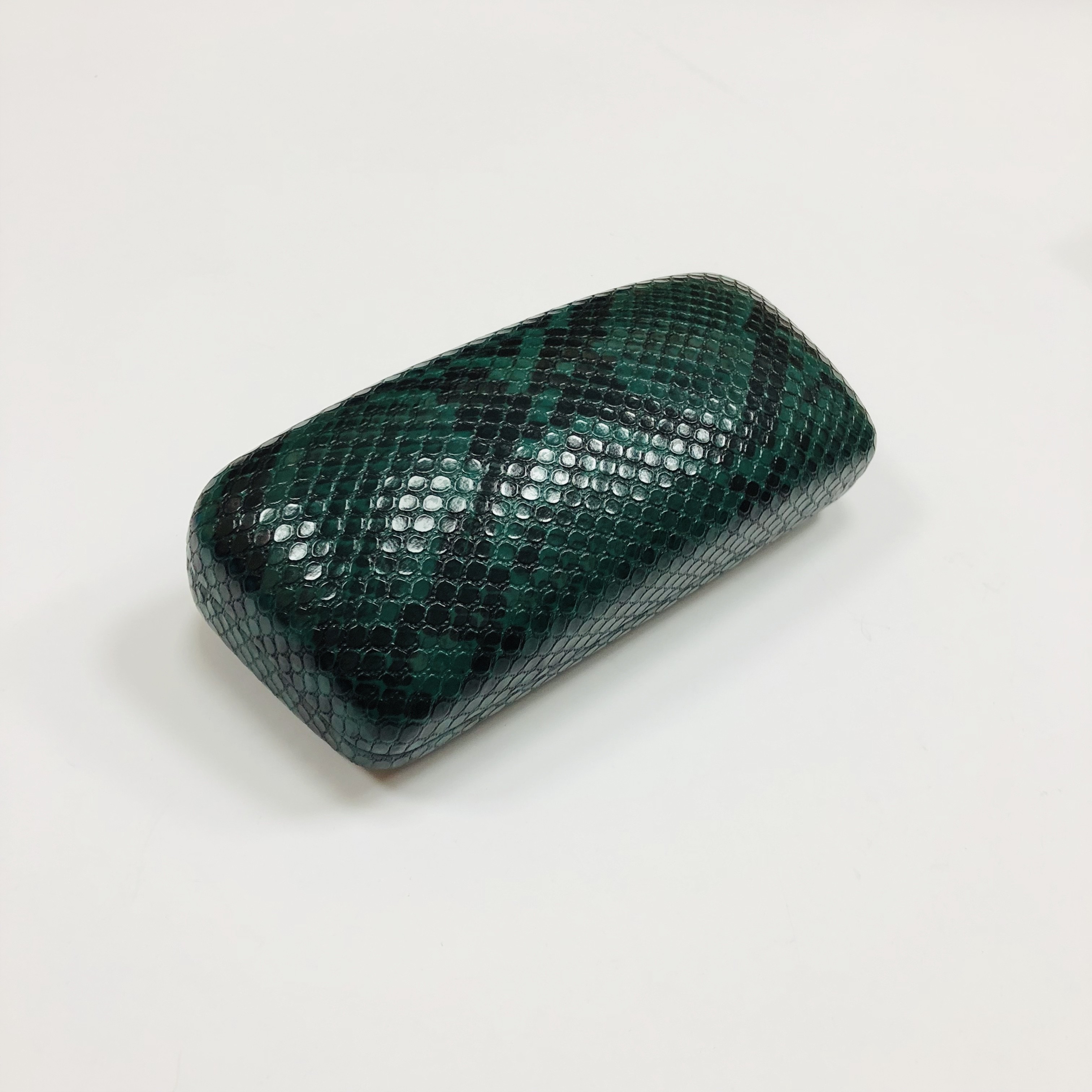 Portable Custom PU leather design hard eyeglasses box for sunglasses