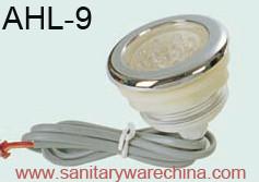 China waterproof RGB LED underwater massage led AHL-9 factory