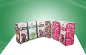 China Fruit Juice Paper Packaging Boxes Recyclable with Auto - lock factory