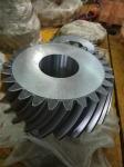 Forged Spiral Bevel Gear Set Alloy Steel 90 Degree Shaft Angle