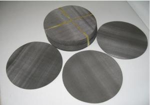 China 0.18*0.13mm Dutch Weave Steel Wire Cloth Discs factory