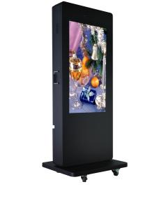 China 3840 X 2160 UHD IP65 Outdoor Digital Totem For Subway Airport factory