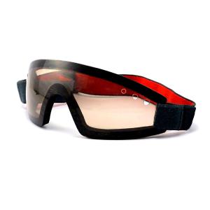 China Universal Size Skydiving Sunglasses With Adjustable Headband Soft Face Foam factory