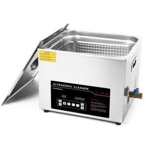 China Capacity 15L Dual Frequency Ultrasonic Cleaner with Drain Valve on sale