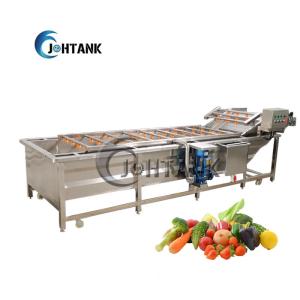 China Industrial Automatic Vegetable And Fruit Washing Cleaning Machine For Tomato Salad factory