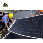166mmx166mm Cell Size Semi-Flexible Solar Panel 500W For OEM/ODM International