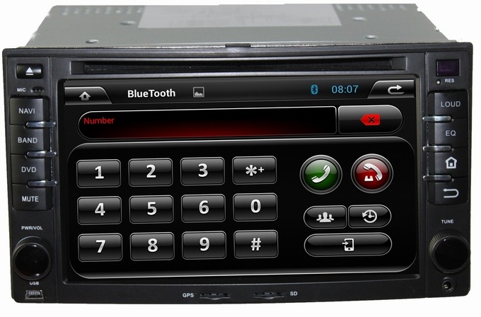 Ouchuangbo Car DVD Kia Cerato 2003-2008 Sat Navi Radio Player SD Bluetooth Android 4.4 OS