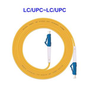 China LC/UPC~LC/UPC Single Mode Simplex Fiber Optic Jumper 9/125µm factory