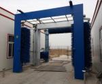 18000*2700*4200mm Three Brushes Automatic Truck And Bus Washing Equipment