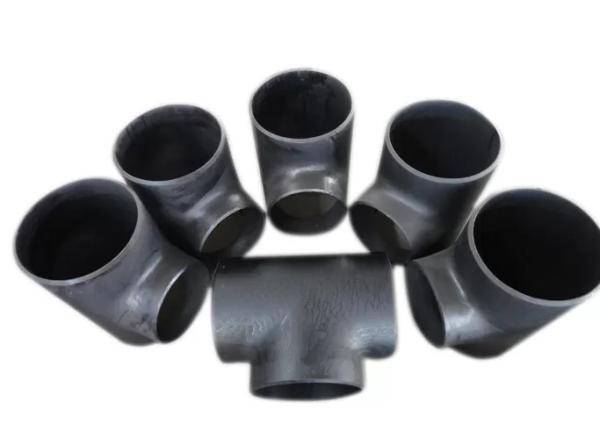 2mm- 60mm Butt Welded Pipe Fittings Tee Seamless Black Rust Proof Oil 14'' 16''