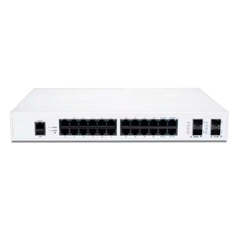 Customized FortiSwitch 224E 24 GE RJ45 Ports 4 X GE SFP Layer 2/3 FS-224E Speed Transmission Customized Fortinet Switch