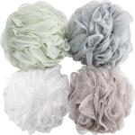 Home Use Multicolor Body Wash Mesh Bath Sponge PE Material