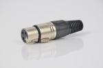 DA005 Male Female 3 Pin Audio Video XLR Connectors Plug DA005
