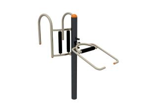 China Park Exercise Equipment Used Outdoor Fitness Equipment Massage Machine for Waist and Back factory