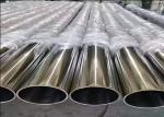 304 316 Round Stainless Steel Pipe Beveled Ends 2B Surface Finish 1/4 Inch 48