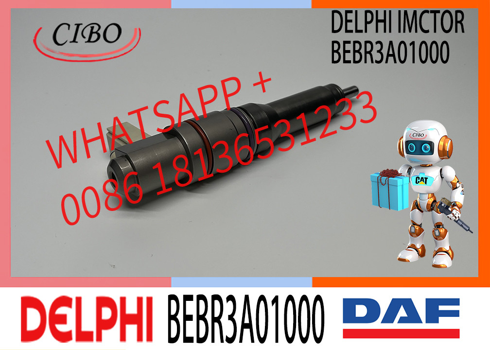 Diesel Fuel Injector Common Rail Parts Injector BEBR3A01000 BEBJ1DO0003 1972591 BEBJ1DO1104 1972590 For VOL-VO