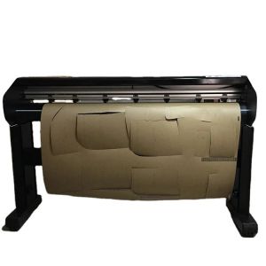 Dual Head HP45 Inkjet Vertical Cutter Plotter for CAD Printing and Garment