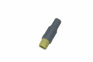 China Lightweight IP50 6 Pin Circular Connector Yellow Color For Industrial factory