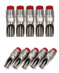 8mm Stainless Steel Nipple Drinker 124g Pig Farming