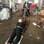 Horror Animated Haunted Halloween Decorations Mansion Yard Customized Life Size