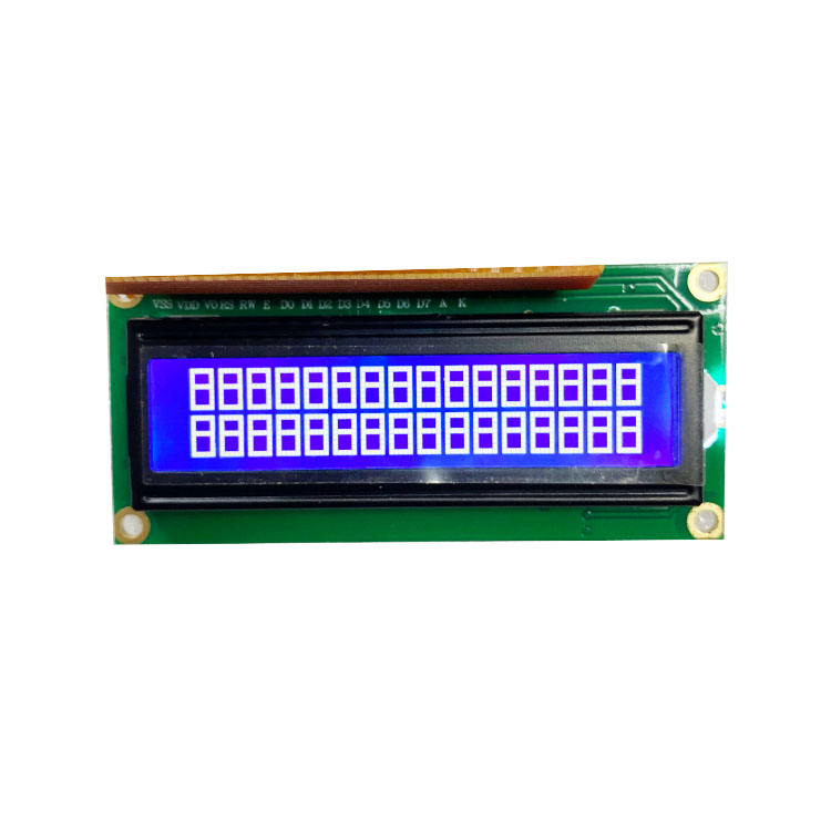 Small Alphanumeric 16x2 Blue TFT LCD Display Module with 8/4-bit Interface