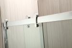 Hinge tempered glass shower doors,unique hinge shower door,tempered shower
