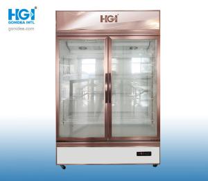 China Big Capacity 880L Upright Showcase Cooler Soda Vertical Display Freezer CB factory