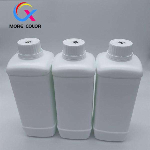 CMYKW Water Resistant Printer Ink , DTF Heat Transfer Printing Ink For EPSON