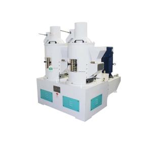 China Raw Rice Iron Double Roll Vertical Rice Whitener Machine factory