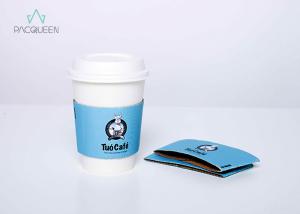 China 8oz / 12 Oz Paper Coffee Cups , 16 Oz Coffee Cups With Lids / Sleeves factory