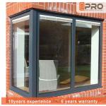 Sound Proof Aluminium Tilt And Turn Sash Windows With Power Coating